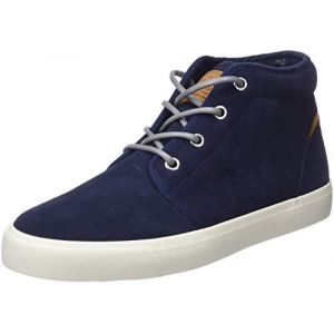 Pepe Jeans London Traveler Bootie, Baskets Hautes gar&ccedil;on, Bleu (Navy 595), 33 EU