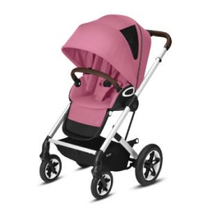 Cybex GOLD Poussette Talos S Lux Silver Magnolia Pink