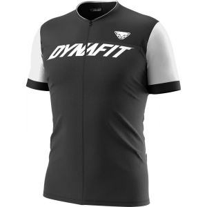 Dynafit Ride Light T-shirt fermeture éclair intégrale manches courtes Homme, noir/blanc S Maillots downhill & freeride