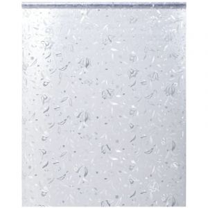 VidaXL Film Pour Fenêtre Dépoli Motif De Fleurs 90x500 Cm Pvc