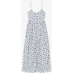 Le Temps des Cerises Robe Robe longue evita tie and dye bleu - Couleur EU S,EU XS - Taille Bleu