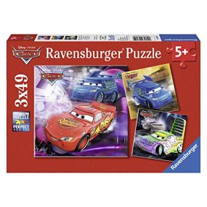 Image de Ravensburger Puzzle Cars: Sur la piste de course 3x49 pièces