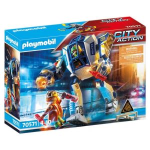 Image de Playmobil Robot de police City Action 70571