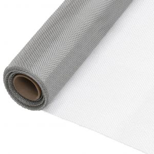 VidaXL ?cran en treillis Acier inoxydable 80x500 cm Argent?