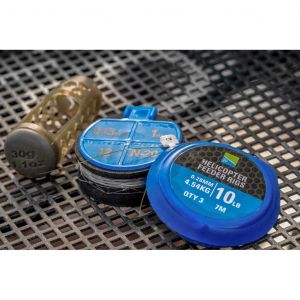 Bas de ligne Preston Helicopter Feeder Rigs (x3)