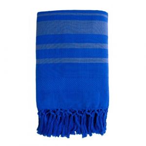 Karawan Fouta en coton biologique blueberry - 90 x 160 cm
