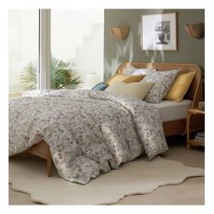 Housse de couette percale de coton, Rosalina Multicolore Couleur Multicolore