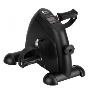 Himaly Mini Vélos d'appartement, Accueil Pédales de Rééducation, Vélo d'exercice à Pédalier Bras Jambe Compact, Pedalier d'appartement, Statique Vélo Stationnaire, Écran LCD, Résistance Réglable