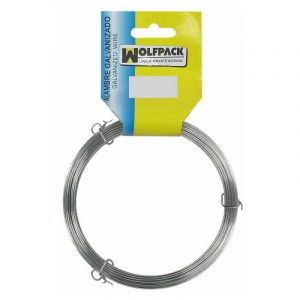 Wolfpack Maurer 1010478 Fil de Fer Galvanisé Rouleau Maurer () Nº16/1000 G 2,7 mm