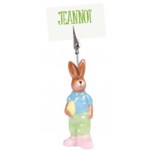 Ruedelafete Marque-place Lapin en céramique 12cm