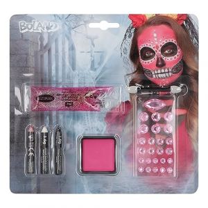 Boland Set de maquillage pour enfants et adultes, set de maquillage multi-pièces pour la fête d'Halloween, idéal pour les costumes d'horreur