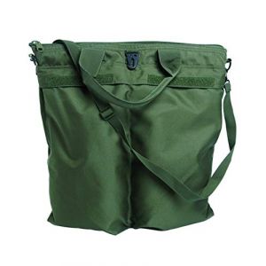 Mil-tec Sac porte casque à bandoulière - Olive