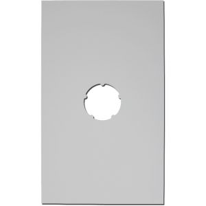 Image de Sivac Plaque de finition plafond blanche 500x300mm Ø 130