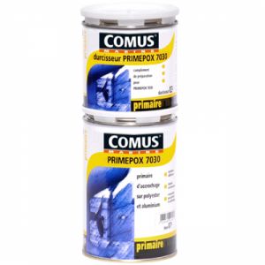 Image de Comus PRIMEPOX 7030 - Primaire / Polyester / Aluminium Gris Clair 1.00 Litre(s) MARINE