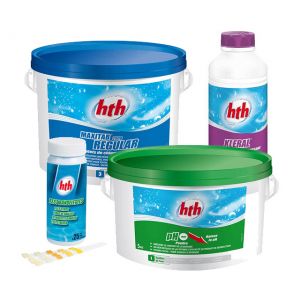 hth Kit de traitement complet au chlore (0-20 m³)