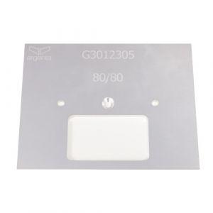 Argenta - Plaques d'insertion pour gabarit de fraisage universelle 80/80A Alu