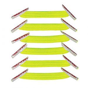 U-LACE Kiddos Neon Yellow Lacets jaune fluo Enfant Couleur - Jaune Tailles - T.U