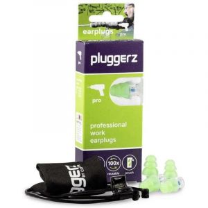 Image de Pluggerz Pro Uni-Fit Bouchons d'oreille avec filtre spécial pour protéger des bruits ambiants bruyants