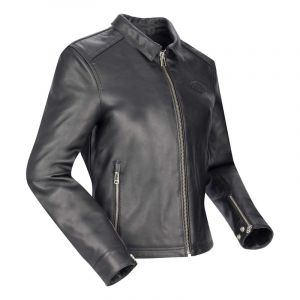 Segura Blouson cuir femme Lady Bogart noir- T5