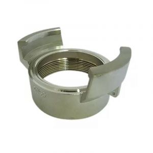 Multitanks Demi raccord symétrique Guillemin, pompier, sans verrou à douille filetée femelle en inox - DN 50 x 2'' BSP