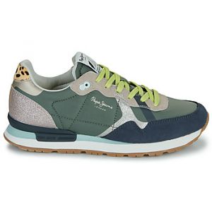 Pepe Jeans Baskets basses BRIT GLITTER W Vert - Taille 36,37,38,39,40,41