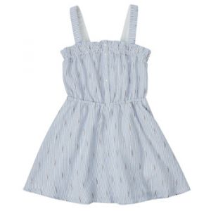 IKKS Robe enfant AHATA Bleu - Taille 3 ans,4 ans,8 ans