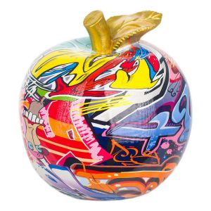 Signes Grimalt Figure de figure Apple Apple Figure plusieurs 13x13x14cm multicolores 27144