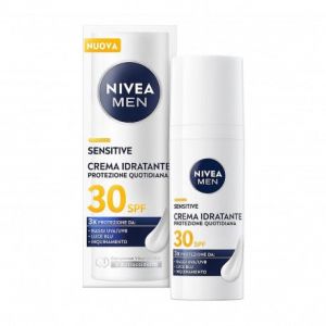 Nivea Men Sensitive Crema Idratante Uomo SPF30 50 ml