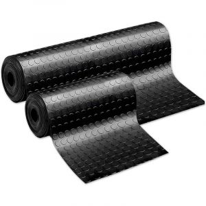 Emmevi Mv S.p.a. - Tapis Protecteur de sol en gomme antid&eacute;rapant avec rev&ecirc;tement robuste &agrave; bulles noires Diff&eacute;rentes tailles - 1 m&egrave;tre x 3 m&egrave;tres