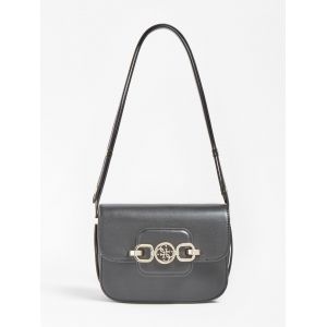 Guess Sac Bandouli&egrave;re Hensely Mini Xbody En Noir Femme - 0