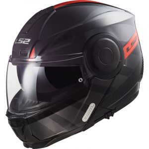 Ls2 Casque FF902 Scope Hamr Noir Rouge - Taille L