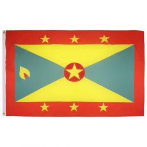 AZ FLAG Drapeau Grenade 150x90cm - Drapeau grenadin 90 x 150 cm - Drapeaux