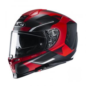 HJC Casque Rpha70 Kosis Rouge Noir - Couleur Noir - Taille XS