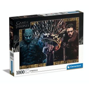 Image de Clementoni Game of Thrones Thrones-1000 Made in Italy, 1000 pièces, série TV, Puzzle Film fameux, Divertissement pour Adultes, 39652, Multicolore, Medium