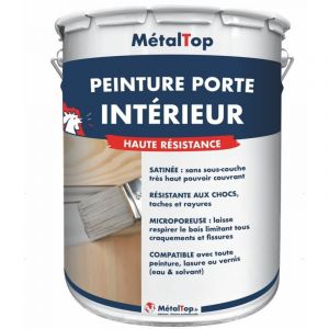Peinture Porte Interieur - Noir graphite - RAL 9011 - Pot 1L