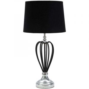 Lampe de table Mauro Ferretti Darky Silver