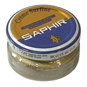 Image de Saphir Cirage Crème Surfine Pommadier, 50 ml PLATINE Métallisé