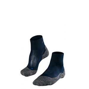 Falke TK2 Short Cool Chaussettes Courtes de Trekking Femme, Marine, FR : S (Taille Fabricant : 37-38)