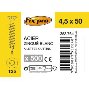 Image de Fix'Pro Vis ag.fttf tx+ 4,5x50 /500