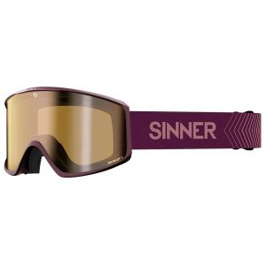 Image de Sinner Sin Valley S Double Gold Mirror/CAT3 + Double Pink/CAT1 Matte Purple - Matte Purple - Taille Double Gold Mirror/CAT3 + Double Pink/CAT1