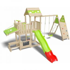 Trigano Aire de jeux bois 2,20 m SNACK XPRESSION XL - 14 enfants