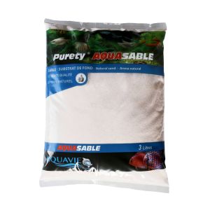 Aquavie Substrat d'aquarium sable naturel extra Aquasable