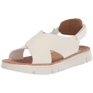 Camper Sandales cuir ORUGA TWINS Blanc - Couleur Blanc - Taille 42