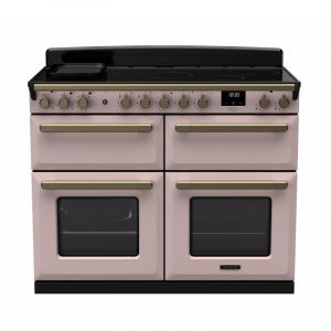Falcon PIANO DE CUISSON ESTEL DELUXE BCTAB IND 110 CM ROSE PASTEL LAITON ANTIQUE