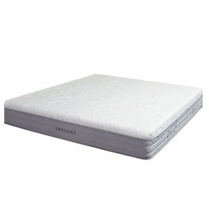 Matelas roulé mémoire de forme 160 * 190 cm PLATINIUM, épaisseur 18 cm