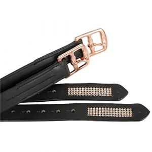 Harry's Horse Étrivières pour cheval avec cristal