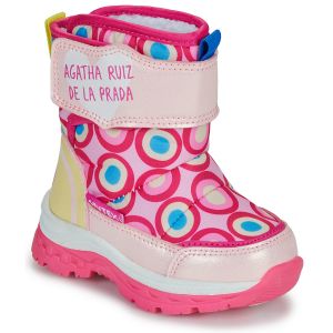 Agatha Ruiz de la Prada Bottes neige enfant APRESKI Rose - Taille 24,25,26,27