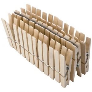 Mondex Fsc 36 pinces linge bois