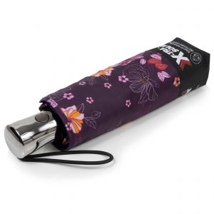 Isotoner Parapluie x-tra solide anti-retournement, déperlant, ouverture/fermeture auto