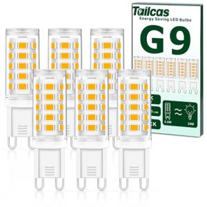 Ampoule LED G9 - 3.5W - Blanc Chaud 3000K - &Eacute;conomie d&eacute;nergie - 25000 heures de vie